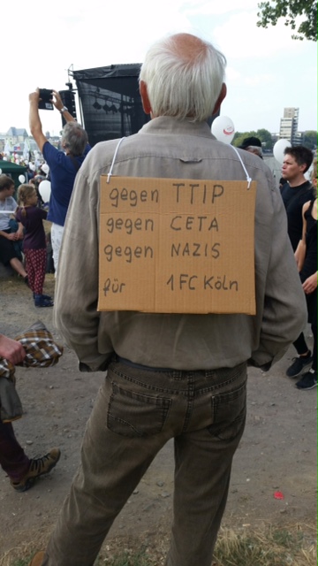 NEIN zu TTIP und CETA Demo in Köln (KV vor Ort)