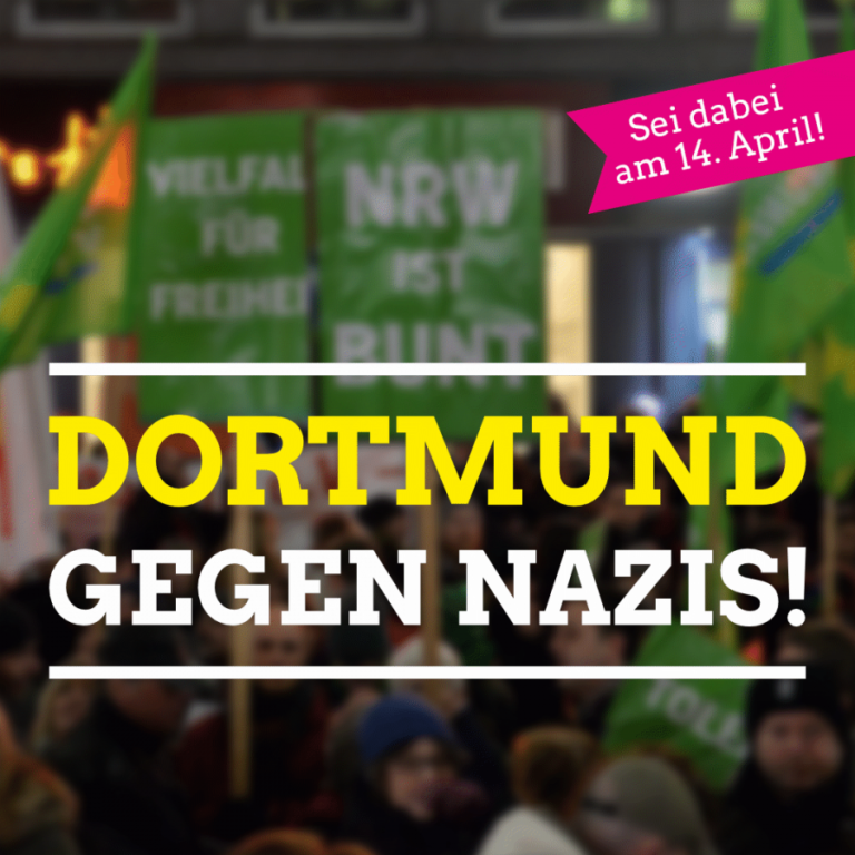 Demos gegen rechte Hetze in Dortmund