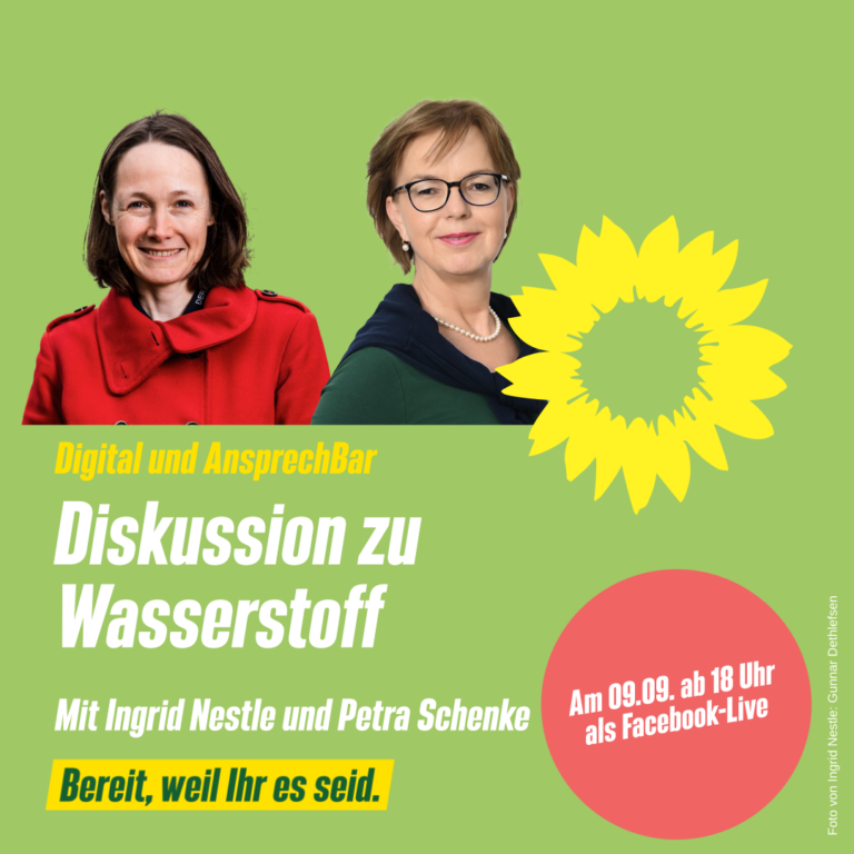 Digital und AnsprechBar mit Ingrid Nestle und Petra Schenke: Energiepolitik